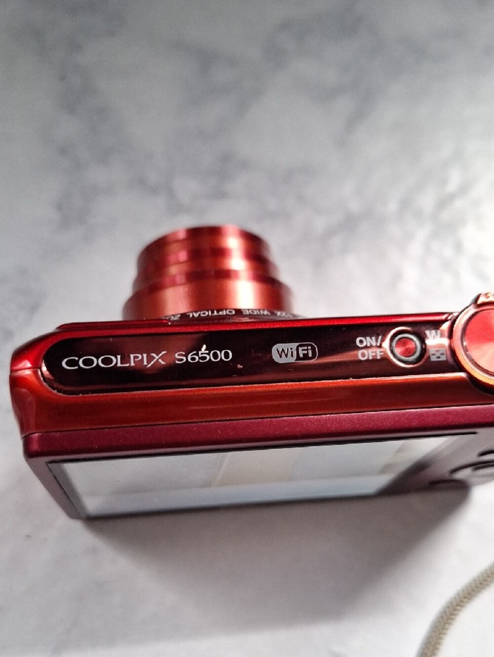 Nikon COOLPIX Compact Digital Camera - Red - Picture 7 of 11